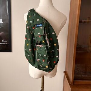 Kavu rope sling bag one of a kind forest animals
